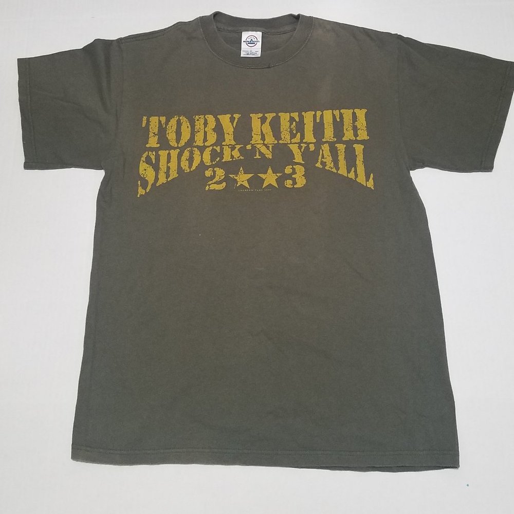 Toby Keith Shock N Y’all 2003 Tour Shirt Medium
